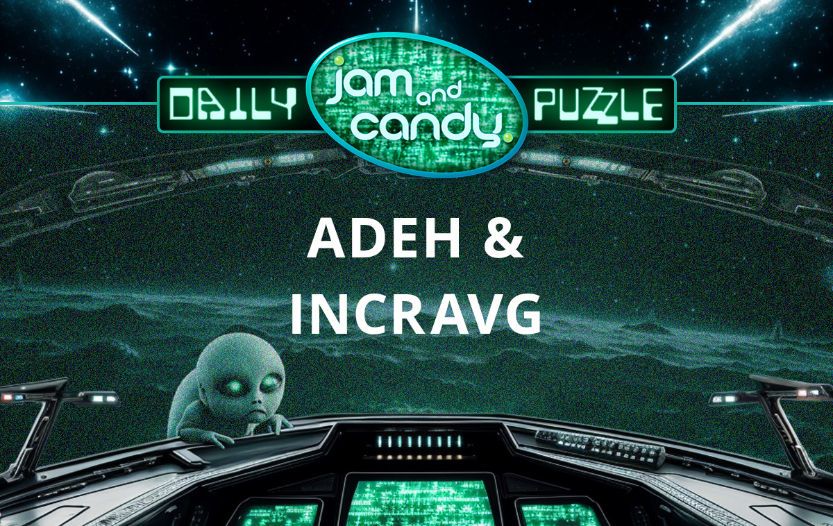 Jam and Candy Daily Scrambled Word Puzzle 231018