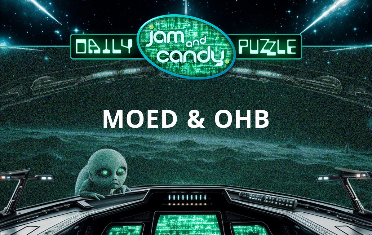 Jam and Candy Daily Scrambled Word Puzzle 231019