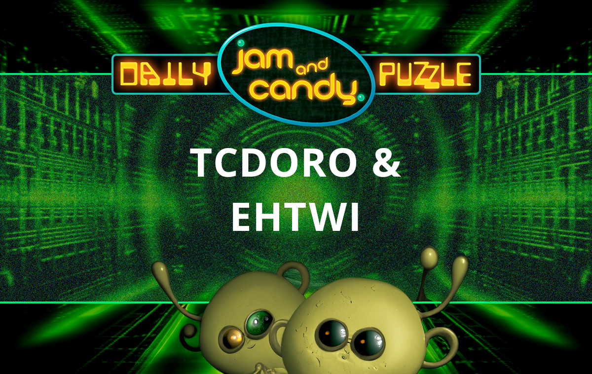 Jam and Candy Daily Scrambled Word Puzzle 231021