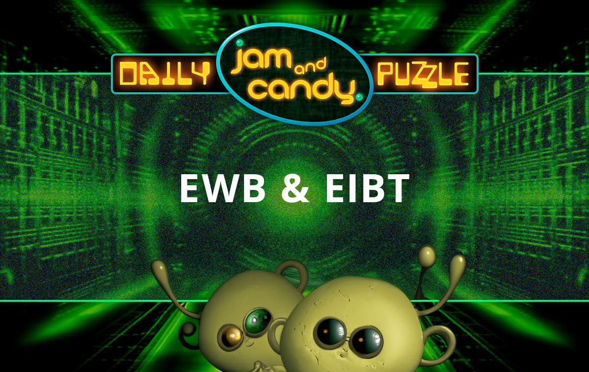 Jam and Candy Daily Scrambled Word Puzzle 231022