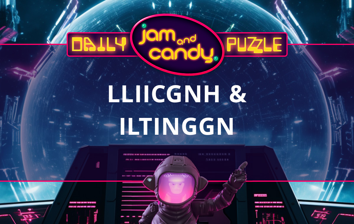 Jam and Candy Daily Scrambled Word Puzzle 231027