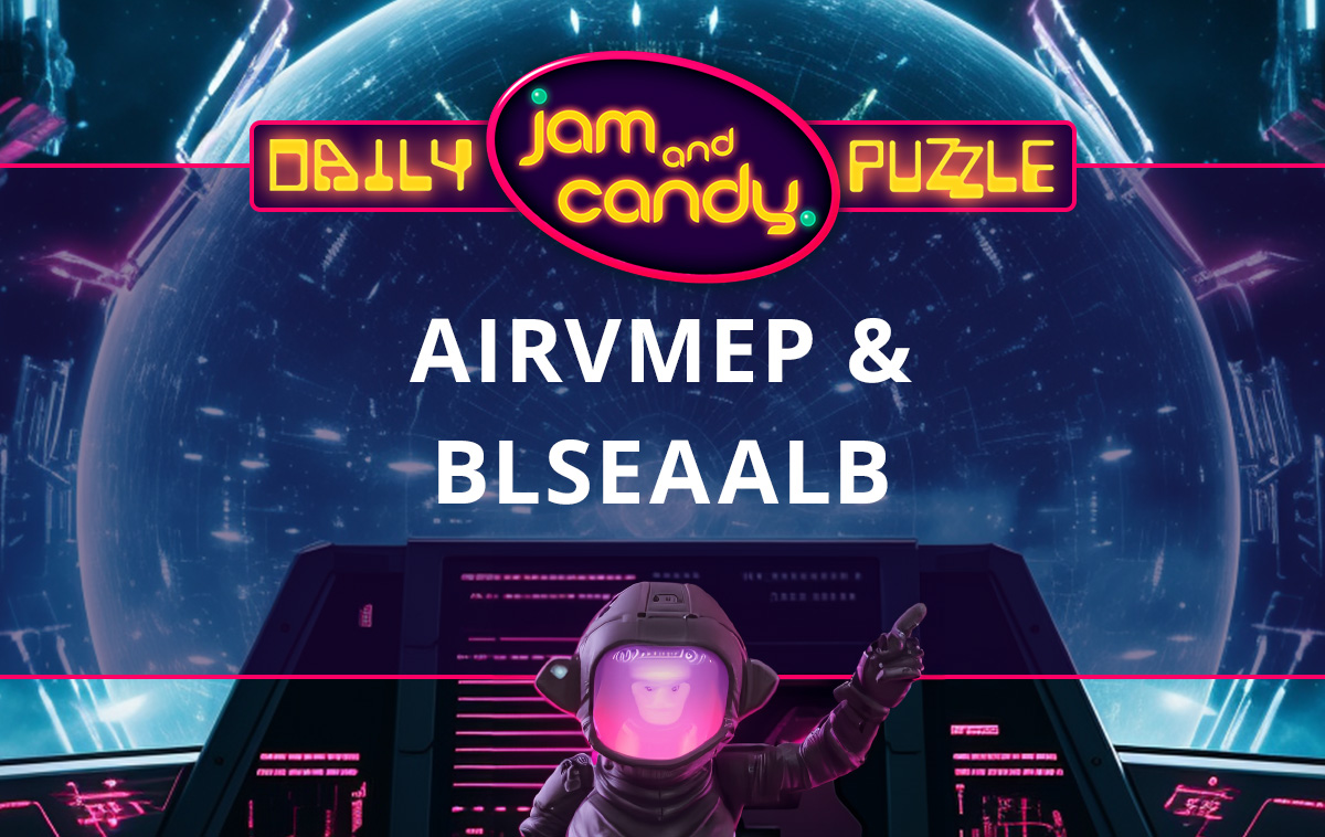 Jam and Candy Daily Scrambled Word Puzzle 231028