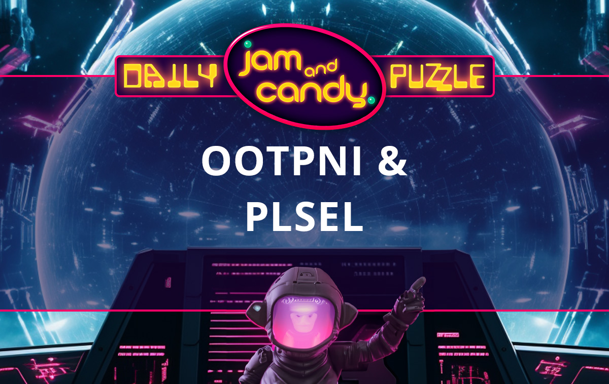 Jam and Candy Daily Scrambled Word Puzzle 231030