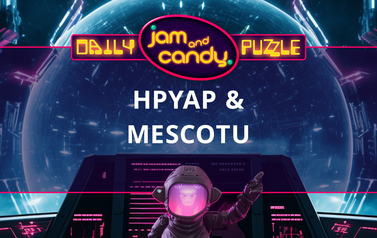 Jam and Candy Daily Scrambled Word Puzzle 231031