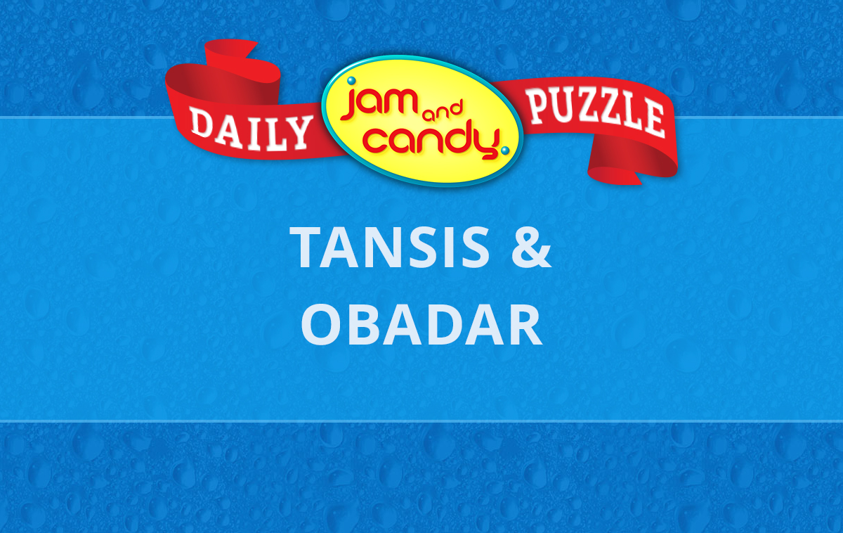 Jam and Candy Daily Scrambled Word Puzzle 231101