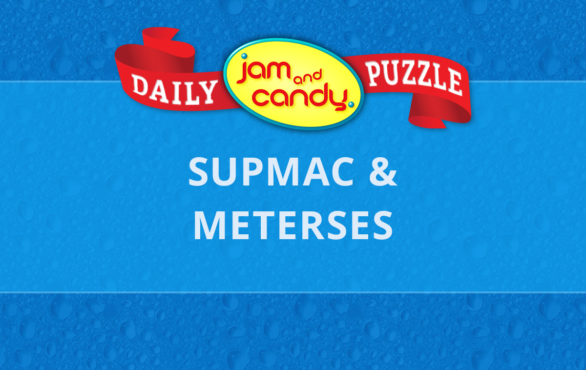 Jam and Candy Daily Scrambled Word Puzzle 231106