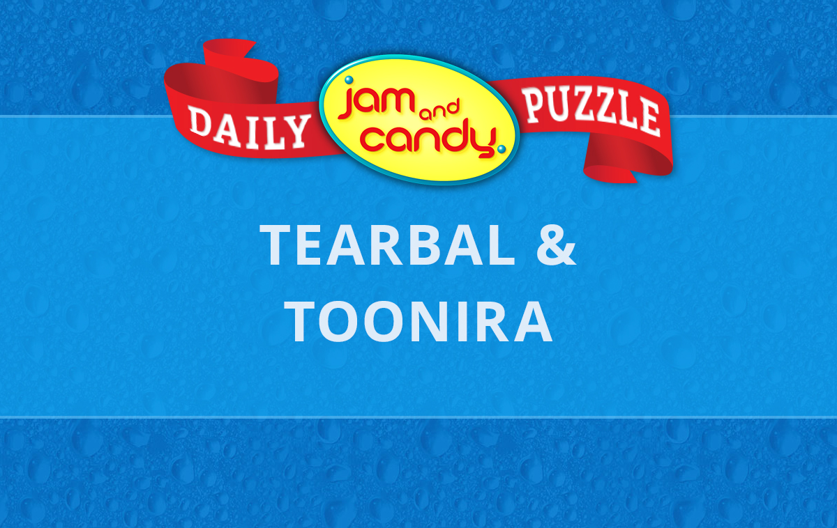 Jam and Candy Daily Scrambled Word Puzzle 231112