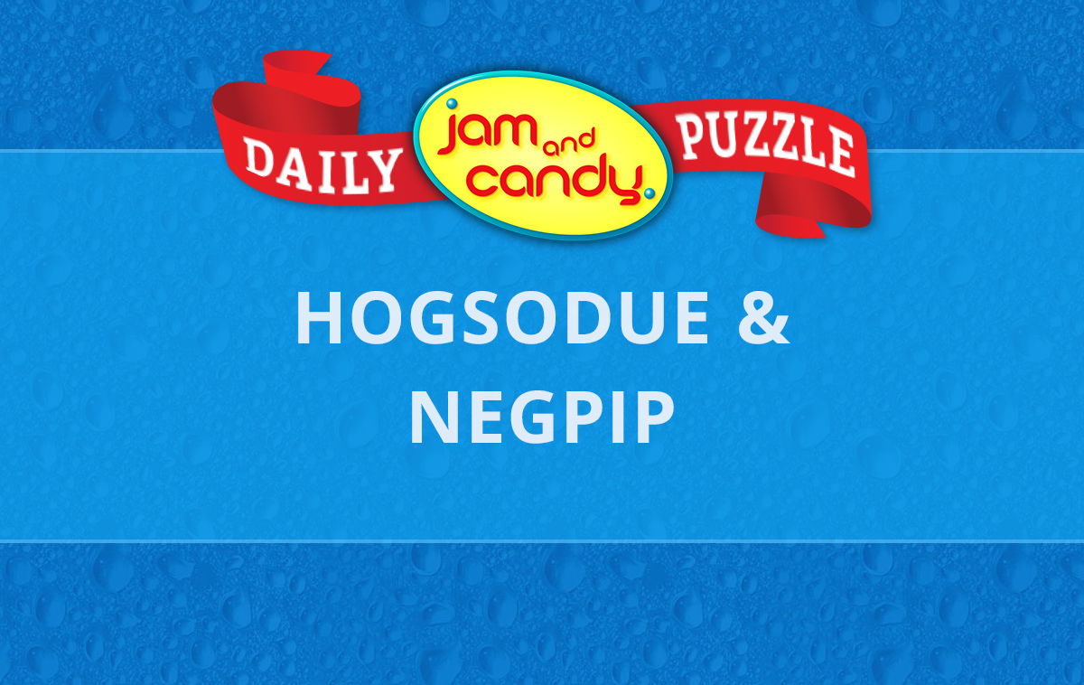 Jam and Candy Daily Scrambled Word Puzzle 231116