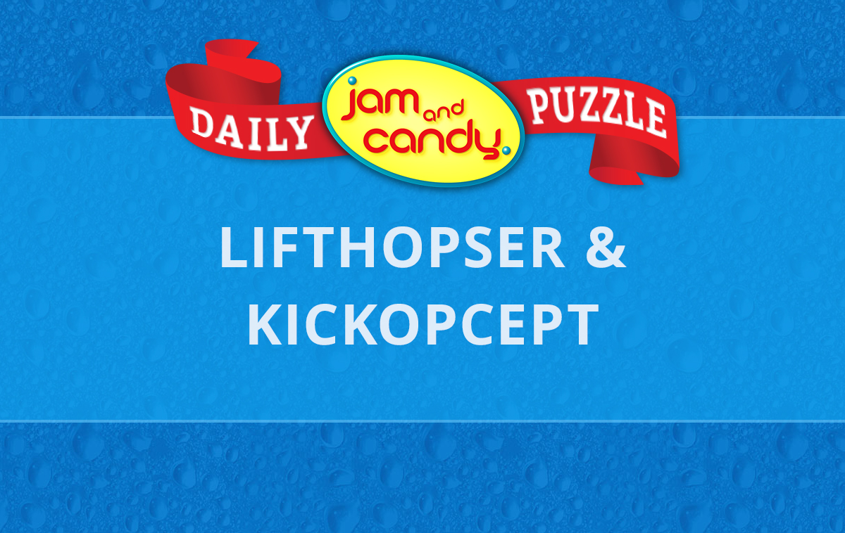 Jam and Candy Daily Scrambled Word Puzzle 231117