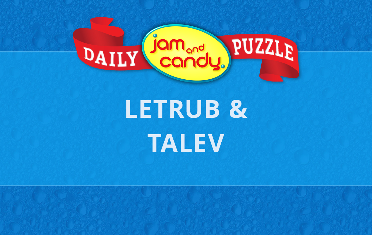 Jam and Candy Daily Scrambled Word Puzzle 231118