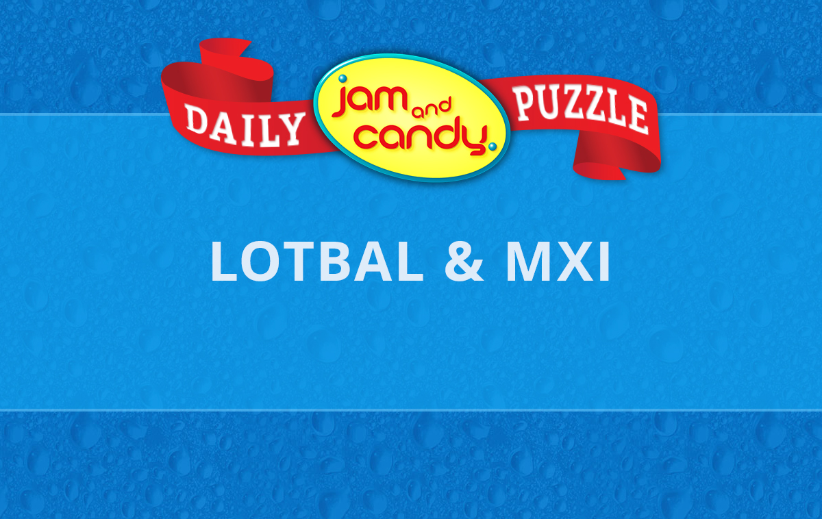 Jam and Candy Daily Scrambled Word Puzzle 231121