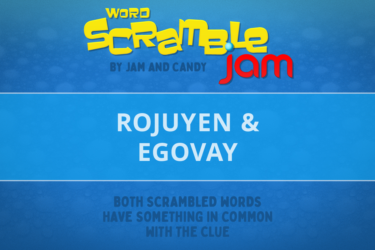 Jam and Candy Daily Scrambled Word Puzzle 240221