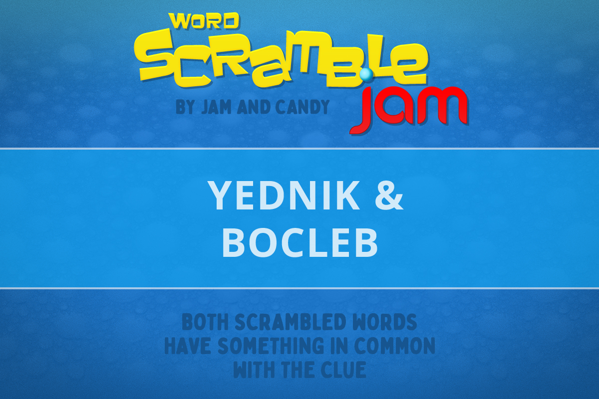 Jam and Candy Daily Scrambled Word Puzzle 240228