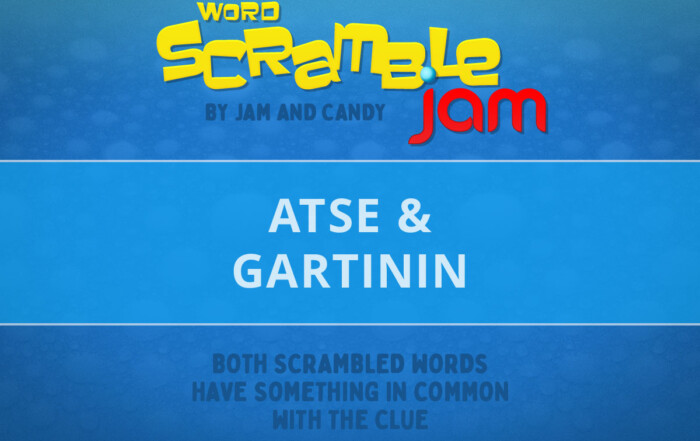 Jam and Candy Daily Scrambled Word Puzzle 240911